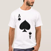 basebカードハロウィンの衣裳を遊ぶスペードのエース tシャツ (正面)