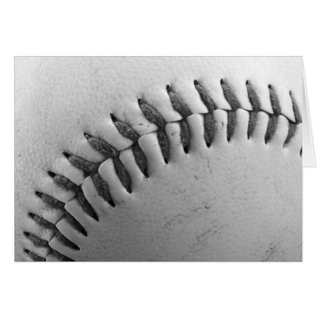 BASEBALLステッチ（白黒） (正面横)
