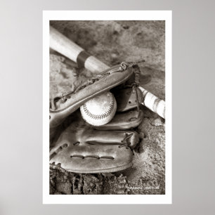 Baseball1 Poster Print ポスター