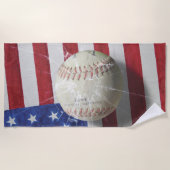 Baseball ビーチタオル (正面)