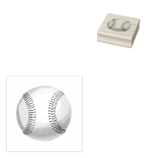  Baseball  ラバースタンプ (押印)