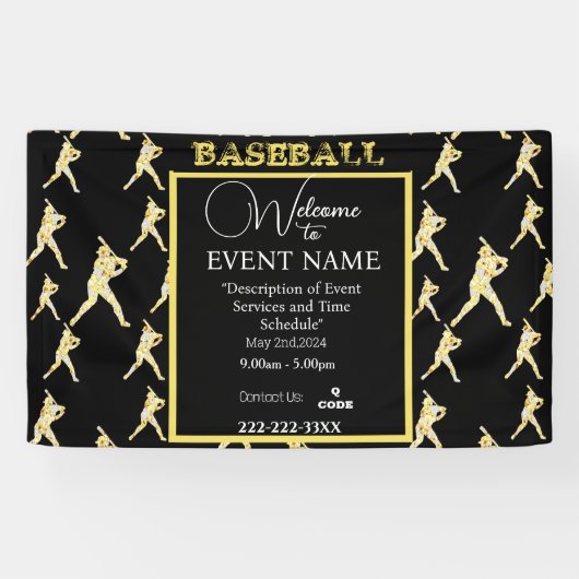 BASEBALL  横断幕 (横)