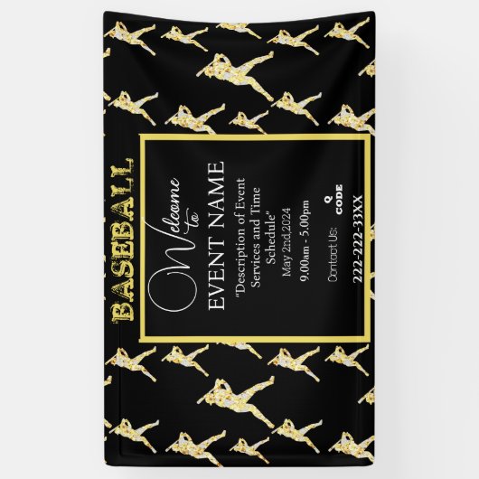 BASEBALL  横断幕 (縦)