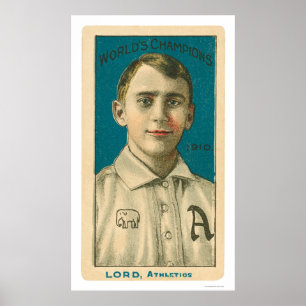 Baseball 1910年Brisの主 ポスター