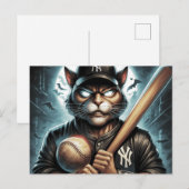 Baseball -2 ポストカード (正面/裏面)