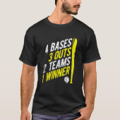 Baseball 3 tシャツ (正面)