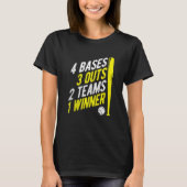 Baseball 3 tシャツ (正面)