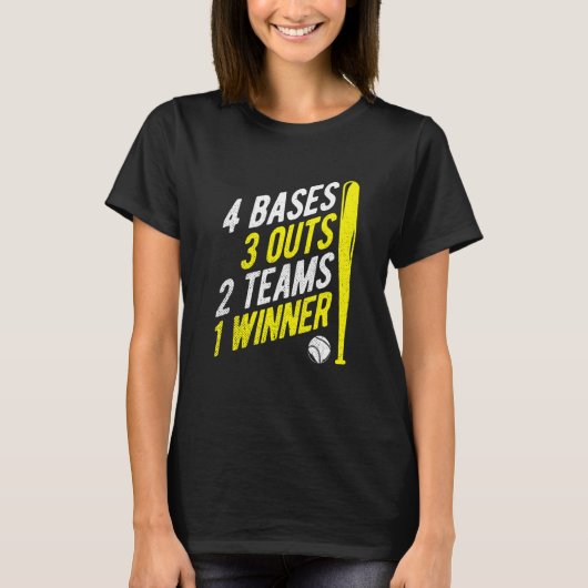 Baseball 3 tシャツ (正面)