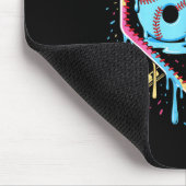 Baseball 67 Ice Cream Drip Funny Six Seven Meme Bo マウスパッド (コーナー)