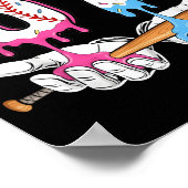 Baseball 67 Ice Cream Drip Six Seven Boys Funny Me ポスター (角)