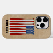 Baseball America (USA)ケースメイトiPhoneケース Case-Mate iPhoneケース (裏面 (横))