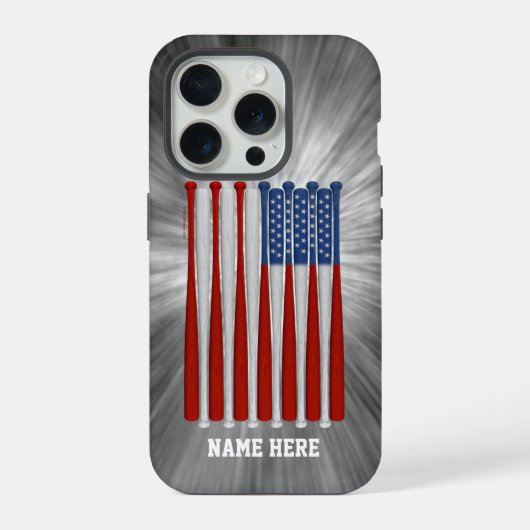 Baseball America (USA) Case-Mate iPhone カー iPhoneケース (裏面)
