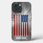 Baseball America (USA) Case-Mate iPhone Case iPhoneケース (裏面)