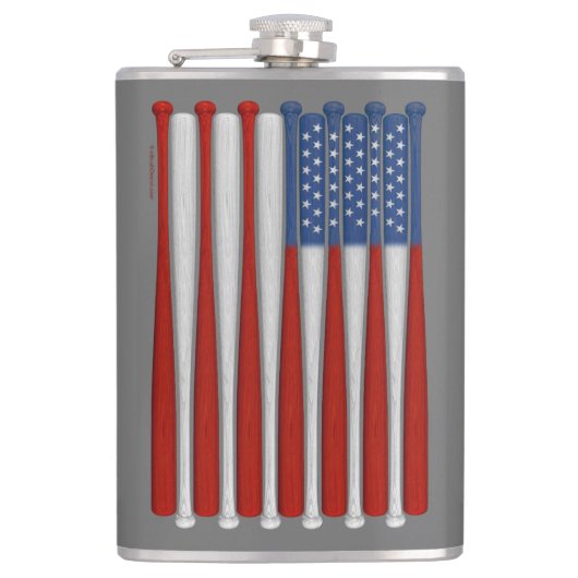 Baseball America (USA) Flask フラスク (正面)