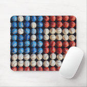 Baseball American Flag マウスパッド (マウス)