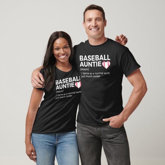 Baseball Auntie Definition Tシャツ (ユニセックス)