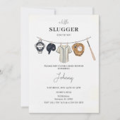 Baseball Baby Shower Invitation 招待状 (正面)