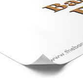 Baseball Bagel ポスター (角)