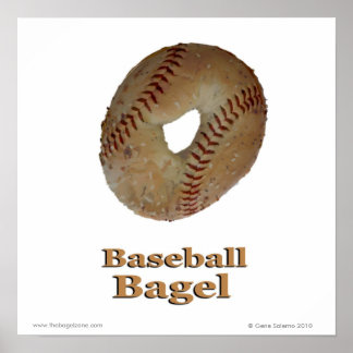 Baseball Bagel ポスター