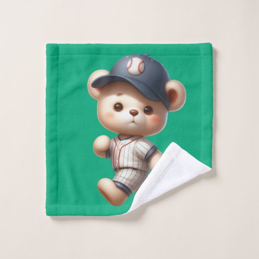 Baseball Bears 1 ウォッシュタオル (ウォッシュタオル)