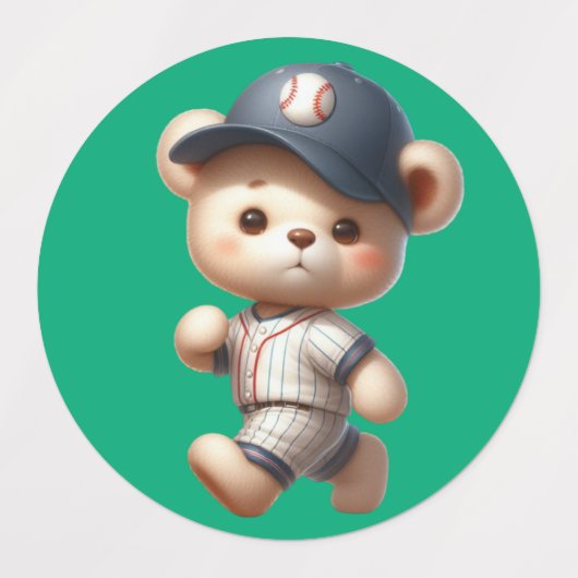 Baseball Bears 1 ラベル (デザイン2)