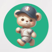 Baseball Bears 1 ラベル (デザイン1)