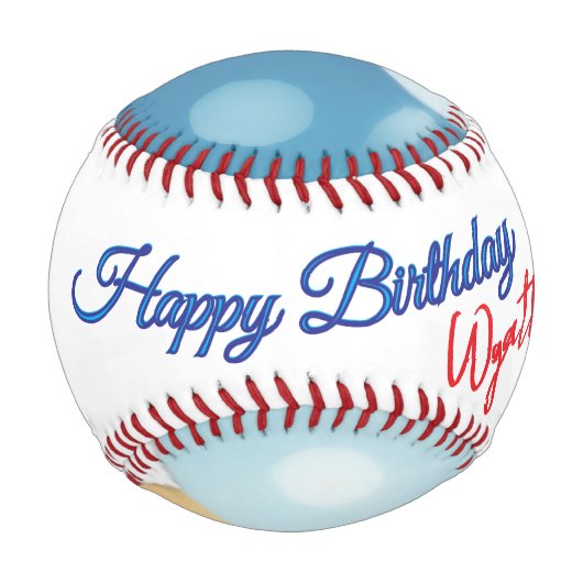 Baseball Birthday  野球ボール (正面)