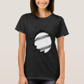 Baseball breakthrough for baseball players tシャツ (正面)