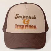 Baseball Cap -- Impeach & Imprison キャップ (正面)