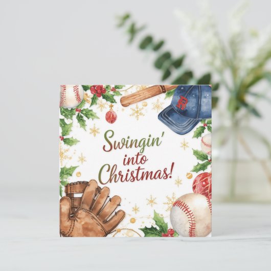 Baseball Christmas  シーズンカード (スタンド正面)