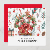 Baseball Christmas シーズンカード (正面/裏面)