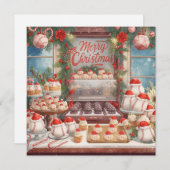 Baseball Christmas シーズンカード (正面/裏面)