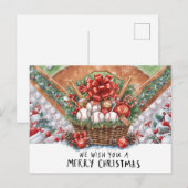 Baseball Christmas  シーズンポストカード (正面/裏面)