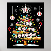 Baseball Christmas Tree Lights  ポスター (正面)