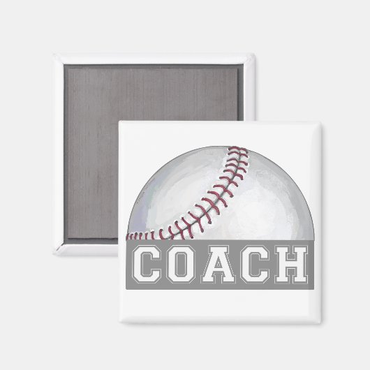 Baseball Coach マグネット (正面/裏面)