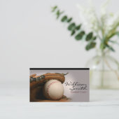 Baseball Coach Business Card 名刺 (スタンド正面)