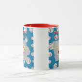 Baseball, coffee and donuts in the state of Iowa マグカップ (中央)