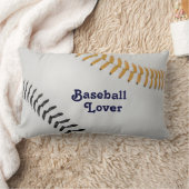 Baseball_Color Laces_go_bk_Baseball恋人 ランバークッション (ブランケット)