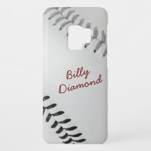 Baseball_Color Laces_gy_bk_autographスタイル1 Case-Mate Samsung Galaxy S9ケース
