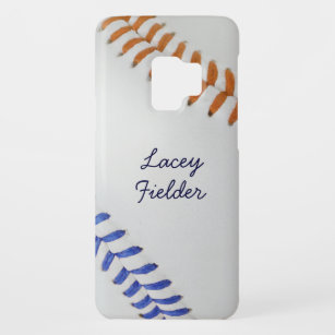 Baseball_Color Laces_og_bl_autographスタイル2 Case-Mate Samsung Galaxy S9ケース