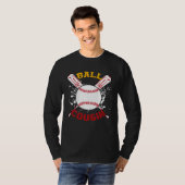 Baseball Cousin Ball Softball  Fathers Day Tシャツ (正面フル)