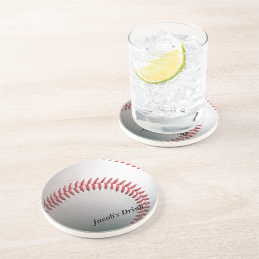 Baseball Customizable Coaster コースター (側面)