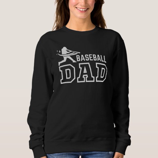 Baseball Dad スウェットシャツ (正面)