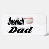 Baseball Dad iPhone Case Case-Mate iPhoneケース (裏面 (横))