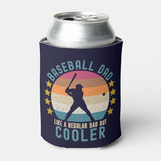 Baseball Dad Like a Regular Dad But Cooler 缶クーラー (缶正面)