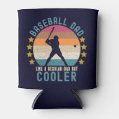 Baseball Dad Like a Regular Dad But Cooler 缶クーラー (正面)