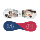 Baseball Daddy to be 2 パーソナライズされた Photo 野球ボール (パネル)