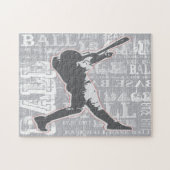 Baseball Design Jigsaw Puzzle ジグソーパズル (横)