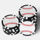 Baseball Design Poker Chips ポーカーチップ (積み重ね)