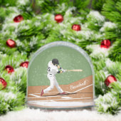 Baseball Design Snow Globe (クリスマス)
